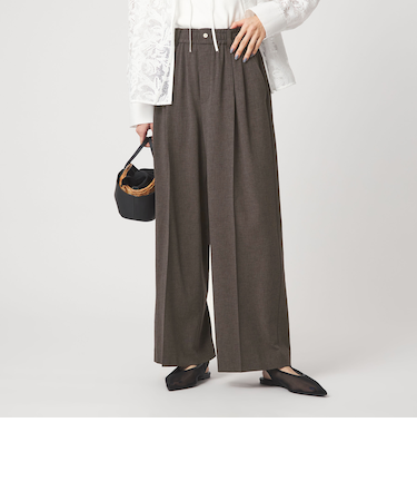 【結論シリーズ】ニーハイワイドパンツ［size SHORT/TALLあり］