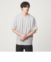 オーガニックコットン ポンチ クルーネック Tシャツ -接触冷感-