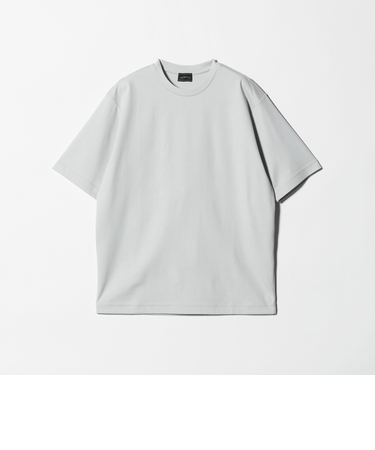 オーガニックコットン ポンチ クルーネック Tシャツ -接触冷感-