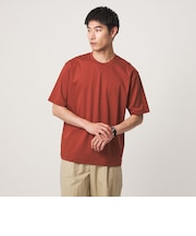 オーガニックコットン ポンチ クルーネック Tシャツ -接触冷感-