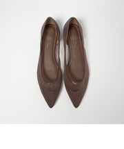 ポインテッド チュール フラットシューズ