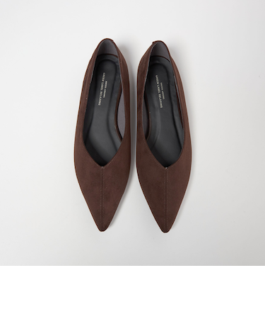 ポインテッド フラットシューズ