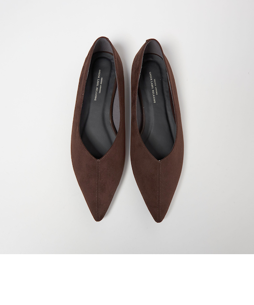 ポインテッド フラットシューズ