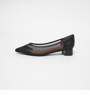 ポインテッド チュール パンプス