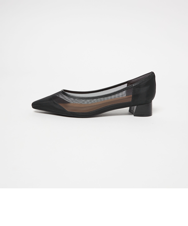 ポインテッド チュール パンプス