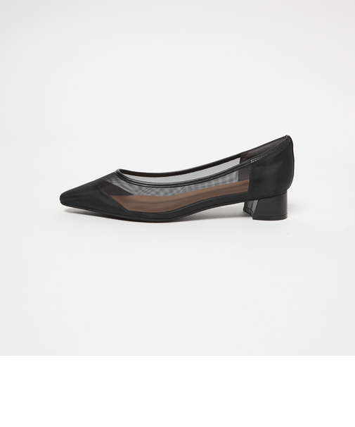 ポインテッド チュール パンプス