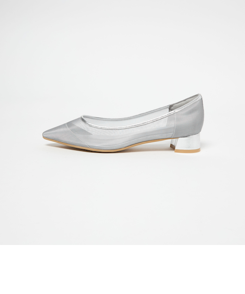 ポインテッド チュール パンプス