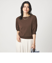 HIYOKE フォルム スリーブ プルオーバー ニット