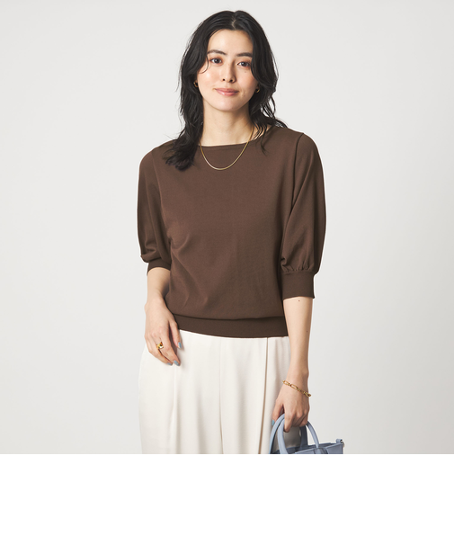 HIYOKE フォルム スリーブ プルオーバー ニット