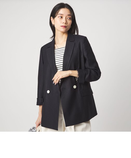 ［size SHORTあり］リネンライク 2B ジャケット