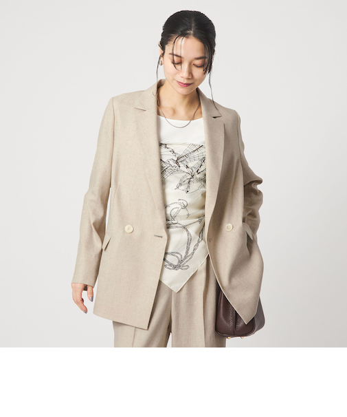 ［size SHORTあり］リネンライク 2B ジャケット