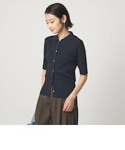 HIYOKE エリツキ リブ ニット マシンウォッシャブル UVカット 遮熱