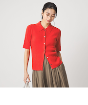 HIYOKE エリツキ リブ ニット マシンウォッシャブル UVカット 遮熱