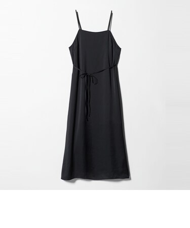 ライトサテン キャミソール ワンピース