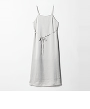 ライトサテン キャミソール ワンピース