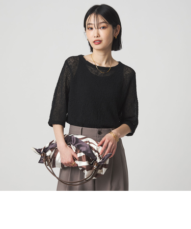 ノットヤーン ショートスリーブ プルオーバー ウォッシャブル