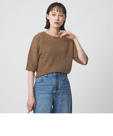 ノットヤーン ショートスリーブ プルオーバー ウォッシャブル