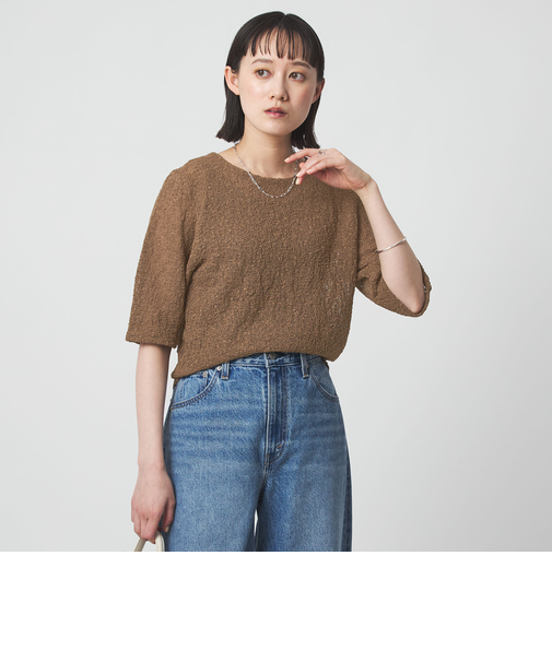 ノットヤーン ショートスリーブ プルオーバー ウォッシャブル