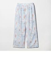 マーブル プリント パンツ