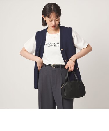 ロゴ ショートスリーブ プルオーバー カットソー 接触冷感