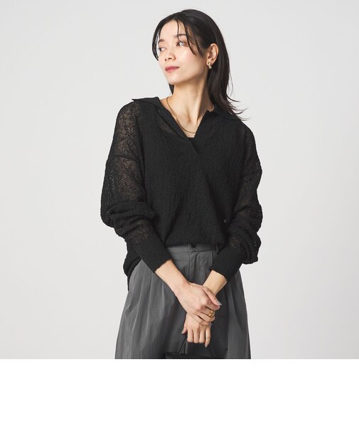 ノットヤーン スキッパー プルオーバー ウォッシャブル