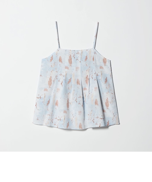 マーブル プリント キャミソール