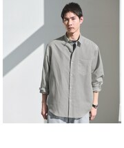 ラミー ミックス ジャストルーズ 長袖 シャツ