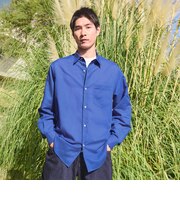 ラミー ミックス ジャストルーズ 長袖 シャツ