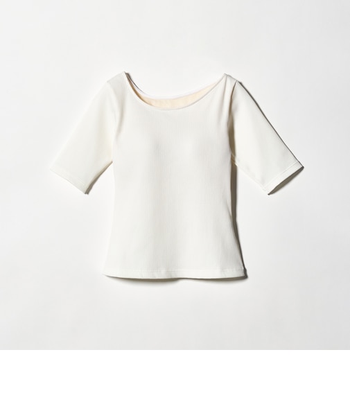 カップデザインネックTシャツ