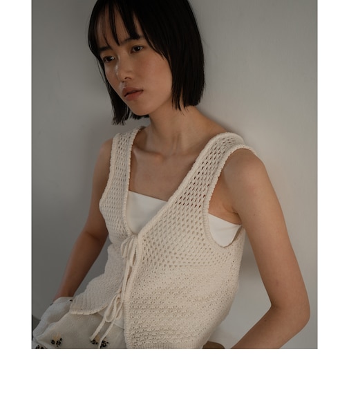 ベアトップキャミソール