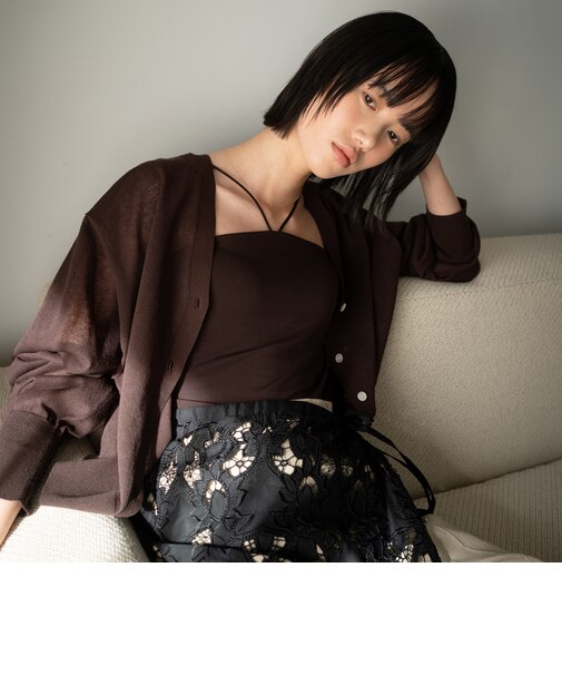 ホルターネックキャミソール