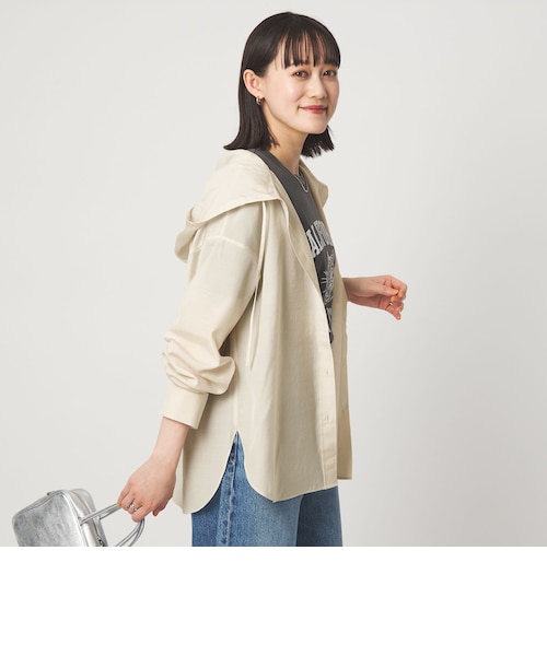 フード シャツ UVカット 接触冷感｜グリーンレーベル リラクシングの