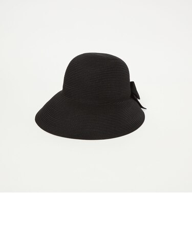 2WAY 遮光ブリム リボン ハット