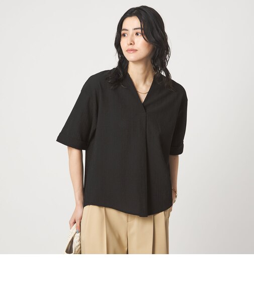 サッカー スキッパー プルオーバー カットソー