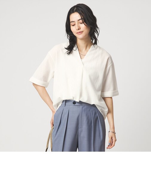 サッカー スキッパー プルオーバー カットソー