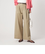 ［size SHORTあり］グロッシー ワイド パンツ