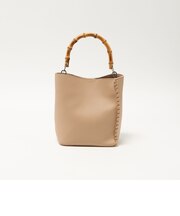 2WAY バンブーハンドル バッグ