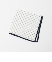 GLR シルク ドット ポケットチーフ