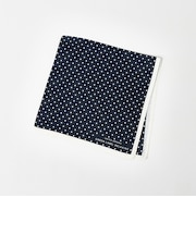 GLR シルク ドット ポケットチーフ