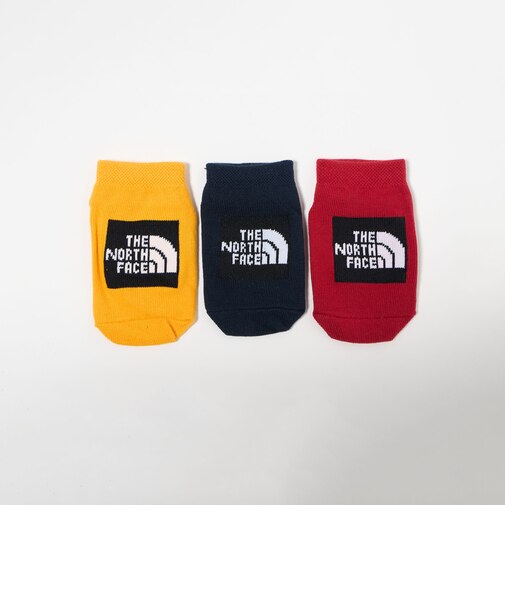 【WEB限定】＜THE NORTH FACE＞オーガニック 3Pソックス / キッズ  10cm-12cm