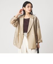 ［size SHORTあり］VeryLight  ベリーライト シアー ストライプ ジャケット