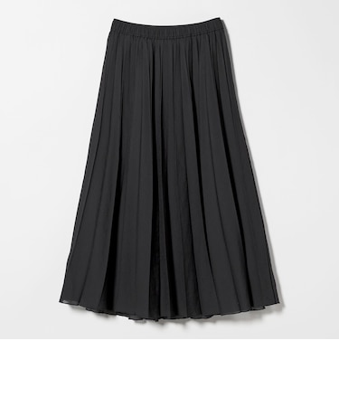 シアー ガーゼ プリーツスカート