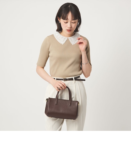【macocco様】グリーンレーベル/FFCヘアリーハイネック ニット green label relaxing(グリーンレーベルリラクシング)の「FFC ヘアリー