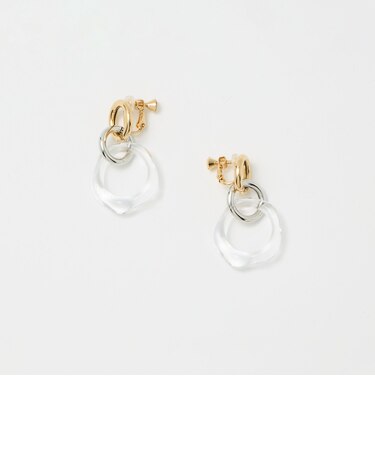 3リング イヤリング