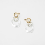 3リング ピアス