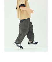 【スタメンシリーズ】タッサーカーゴパンツ / キッズ  100cm-160cm 撥水 UVカット