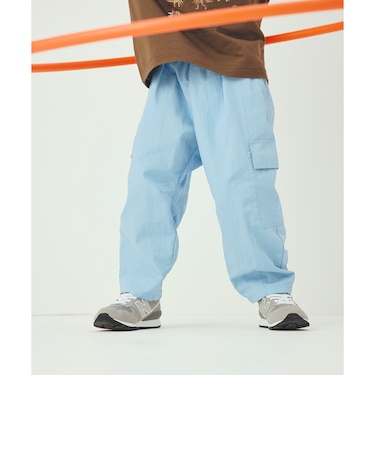 【スタメンシリーズ】タッサーカーゴパンツ / キッズ  100cm-160cm 撥水 UVカット