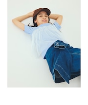 【スタメンシリーズ】チュールドッキング Tシャツ / キッズ 100cm-160cm UVカット 接触冷感 吸水速乾