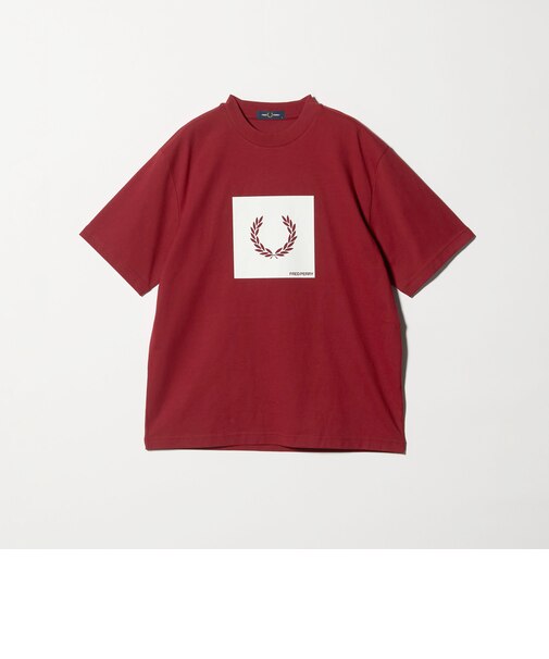 【国内EXCLUSIVE】＜FRED PERRY＞ボックス ロゴ Tシャツ