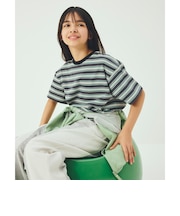 【スタメンシリーズ】ボーダーTシャツ / キッズ 100cm-160cm